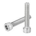 uxcell 50Pcs #10-32x1 Hex Socket Bolts 304 Stainless Steel Silver
