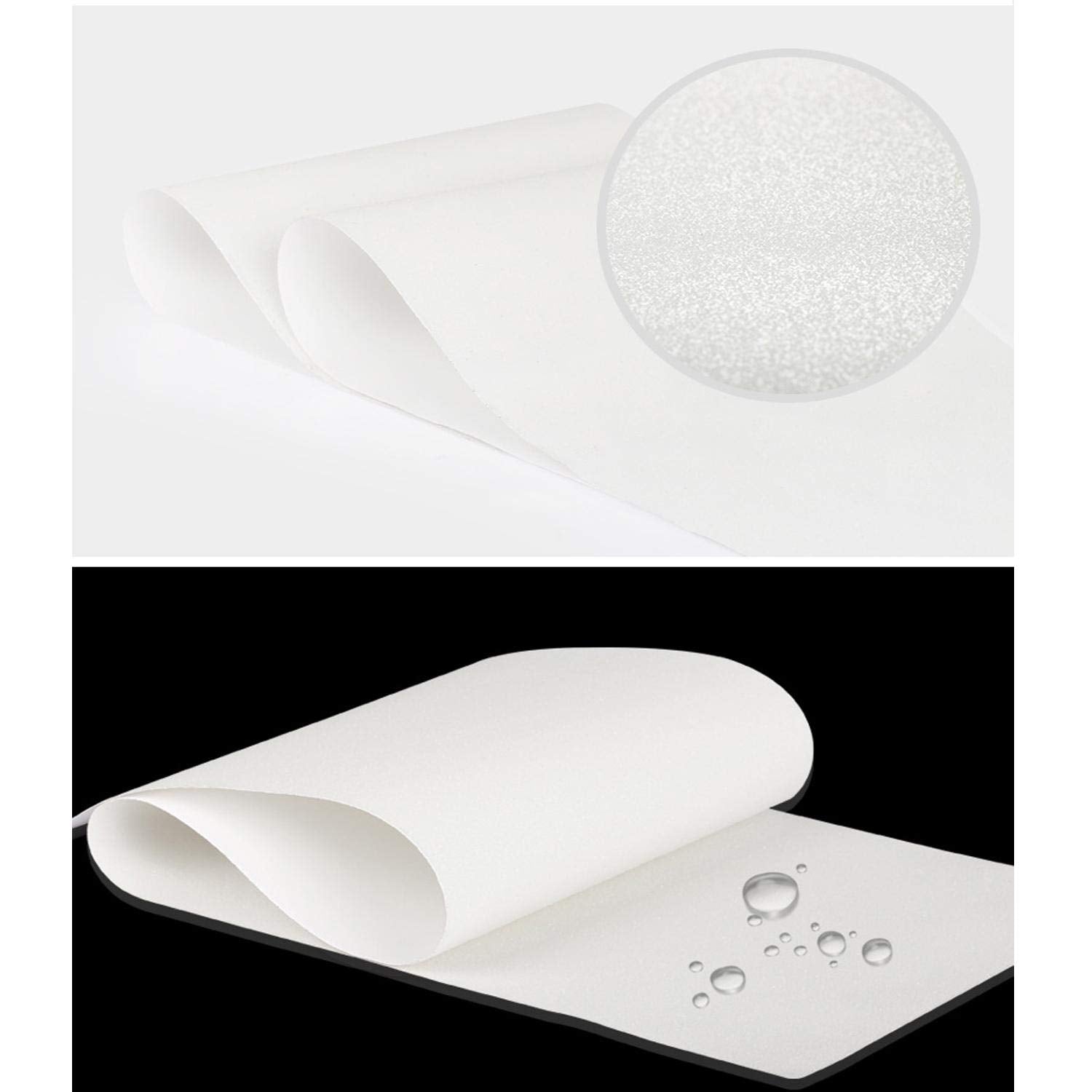 9" x 33" Clear Skateboard Grip Tape Sheet 2 Pack (84x23cm) | Bubble Free, Waterproof, Griptape for Scooter Longboard