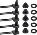 wuyaoyao 5PCS Waterproof Push Button Switch with 4" Lines