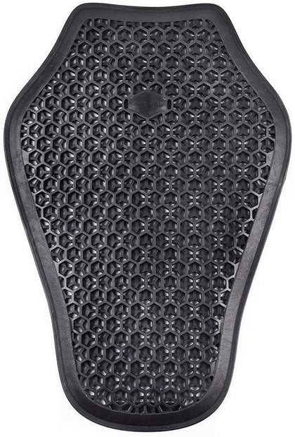 CE Level 1 Approved Motorcycle Back Protector, Black, Adult, Universal Motorbike Back Pads, Soft Motorcycle Jacket