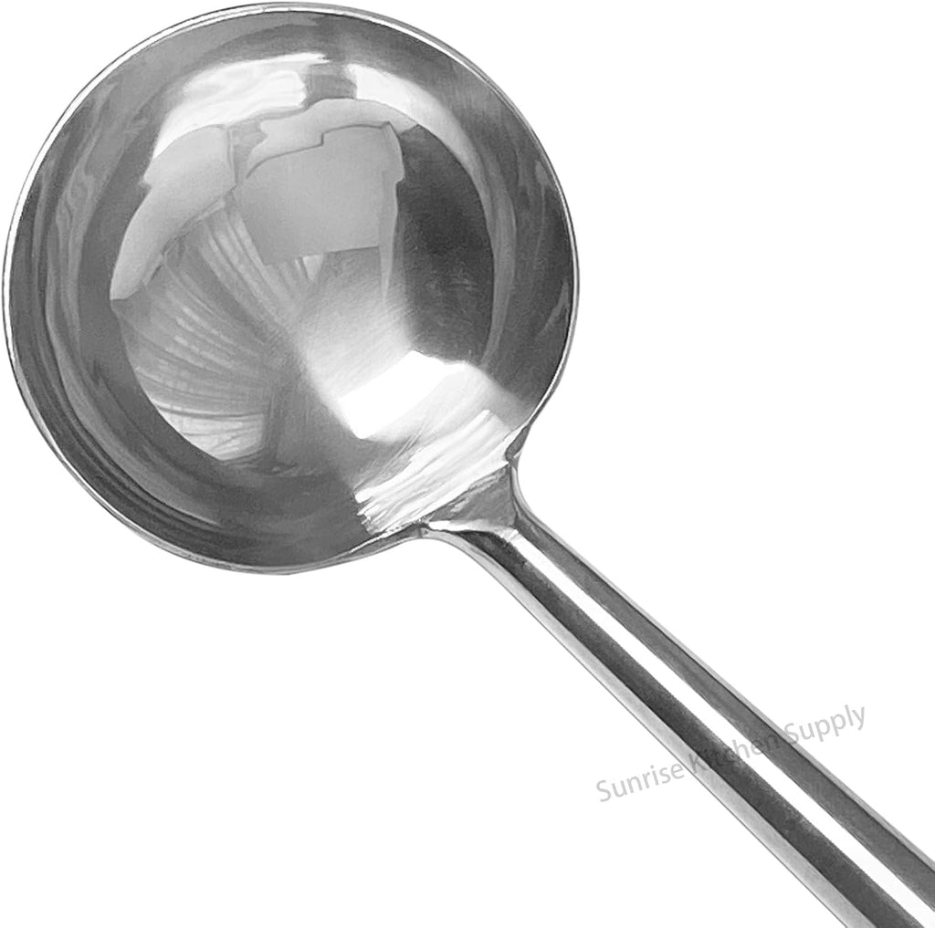 Kitchen Supply All Stainless Steel Wok Ladle #3