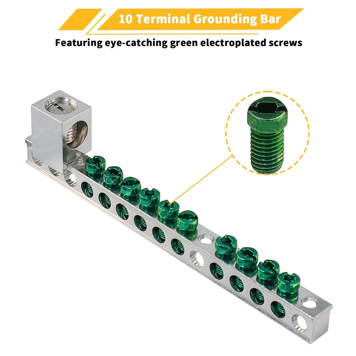 Ground Bar Kit for Eaton BR and CH Series Load Centers