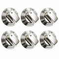 6-Pack 318242275 Burner Control Knobs for Electrolux Ranges and Cooktops