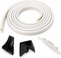 WD08X10057 Dishwasher Door Gasket Seal Compatible with GE Dishwashers, Includes WD08X10015 Gasket Insert and WD8X227 WD8X228 Tub Corner Baffles, Replaces PS958908 WD08X10014, Dishwasher Door Seal Kit