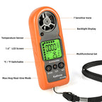 Anemometer Handheld Wind Meter 65mph, Kethvoz Mini Air Velocity Gauge 816B