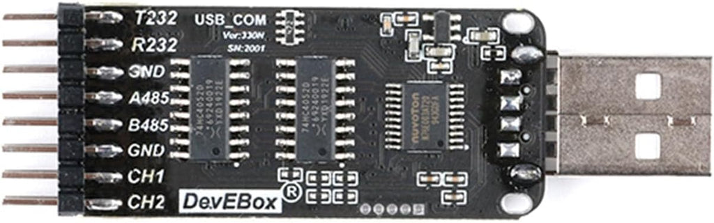 USB Serial Port Module Board CH340 CP2102 to TTL RS485 RS232 TVC 10in1 CH340G Serial Adapter Board Module USB Port with Cable