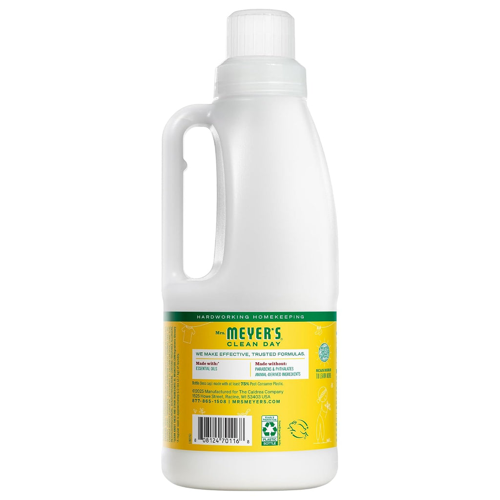 CLEAN DAY Liquid Fabric Softener, Honeysuckle, 32 fl oz