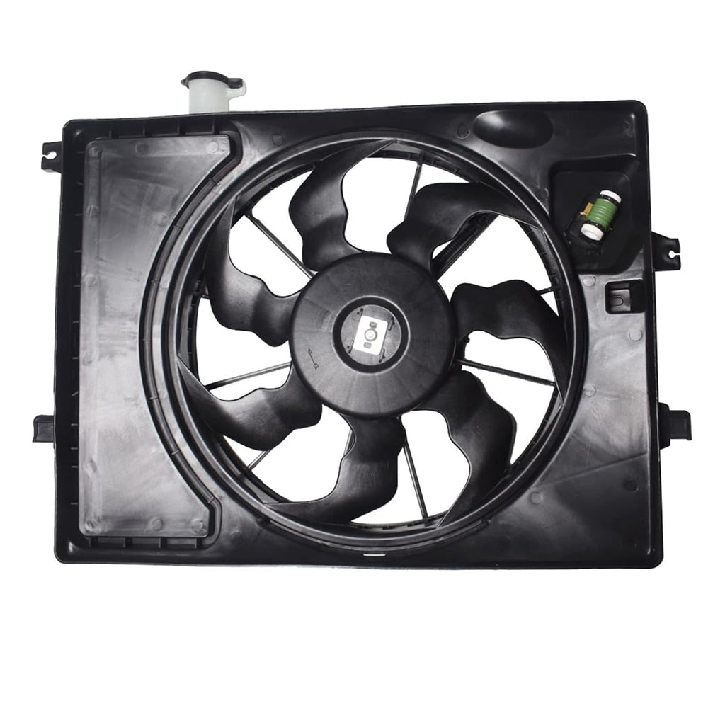 Radiator Condenser Cooling Fan Replacement for Elantra 2014-2016
