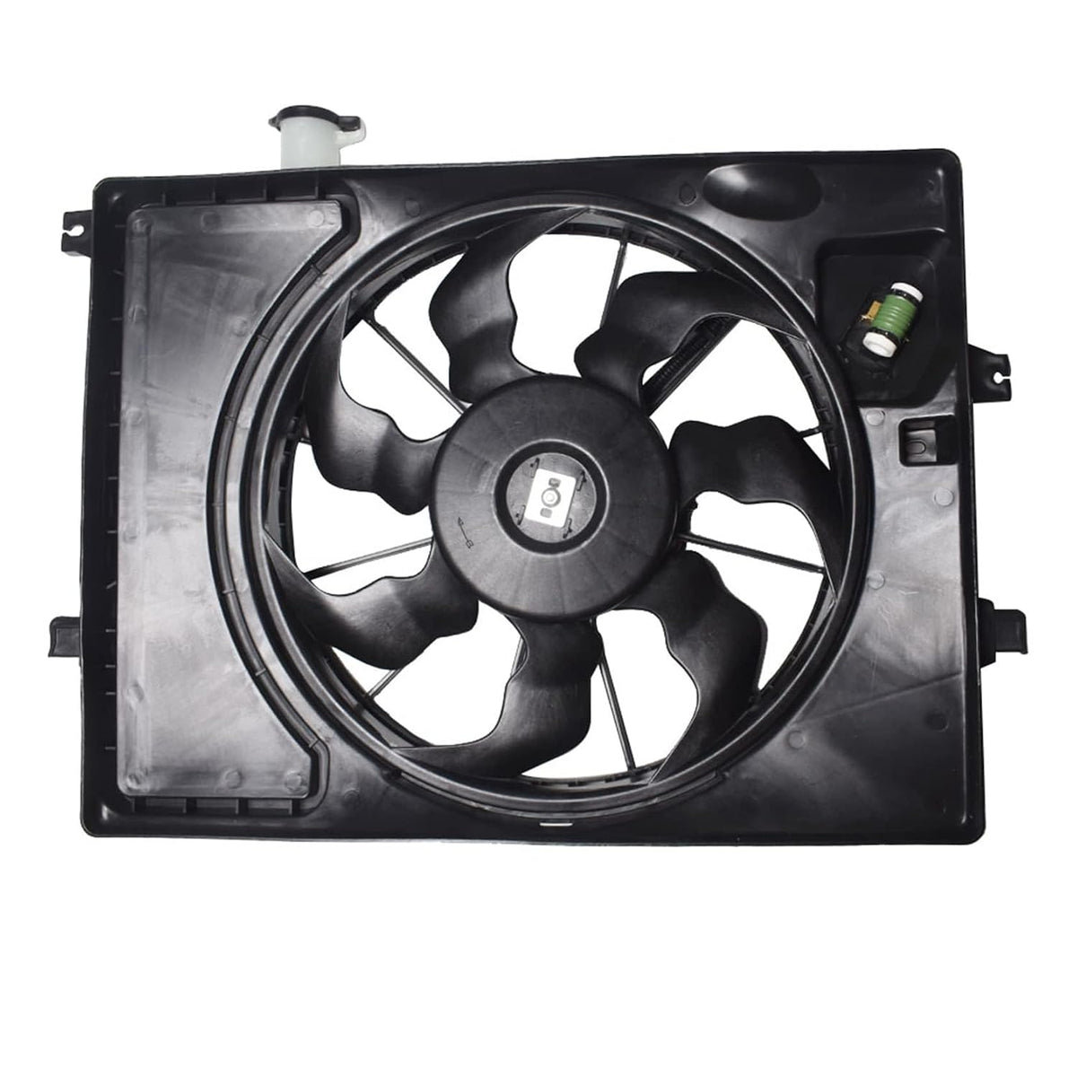 Radiator Condenser Cooling Fan Replacement for Elantra 2014-2016