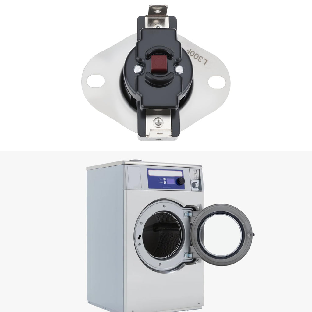 AS Axis Spindleon 1 Pack Manual Reset Dryer Thermostat 150℃ Replace 881504 471881504 Compatible with Wascomat Dryers