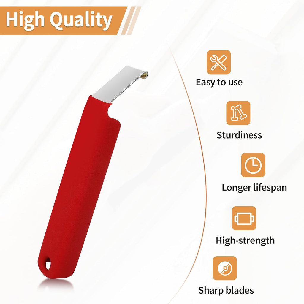 Vinyl Siding Removal Tool Fits for Reattach Siding Repair, Red