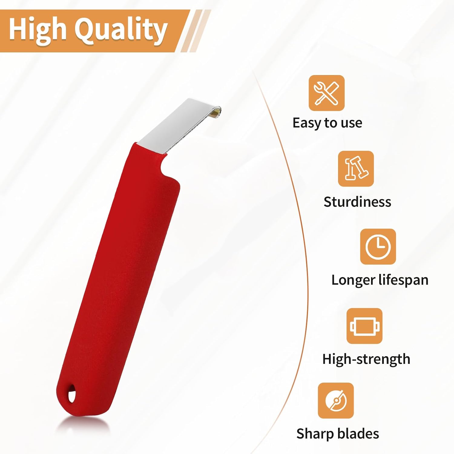 Vinyl Siding Removal Tool Fits for Reattach Siding Repair, Red