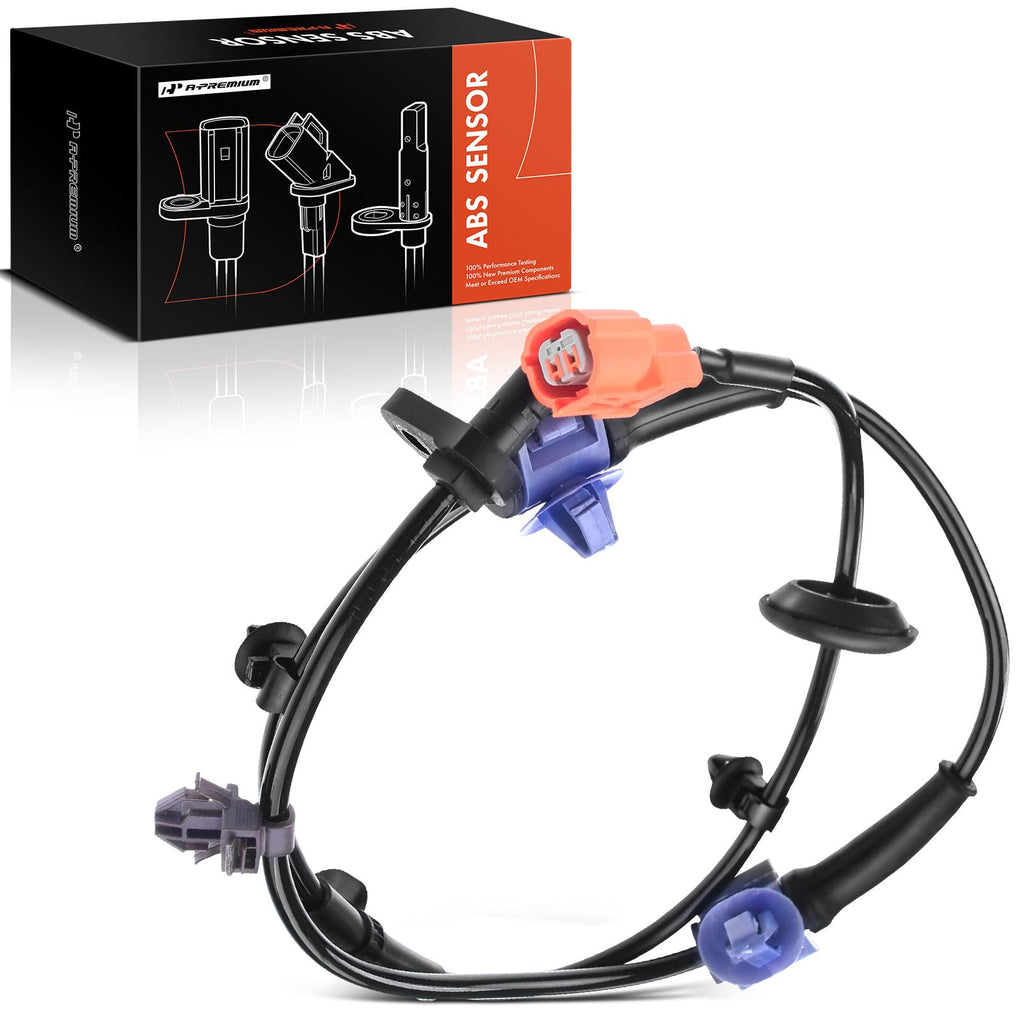 A-Premium Front Left ABS Wheel Speed Sensor Compatible with Honda