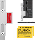 Generator Interlock Kit Compatible with Square D for Homeline Meter Main 150 or 200 amp Breaker,for Home Safety Interlock Kit