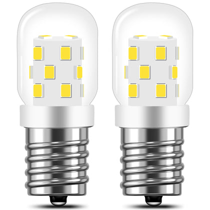 8206232A LED E17 Appliance Bulb Incandescent 3W 125V -2PACK