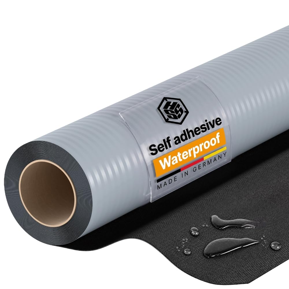 EPDM Waterproofing Membrane Self-Adhesive Black 52 Mil