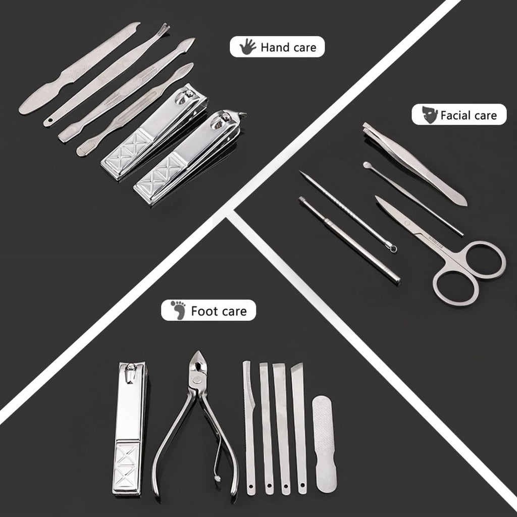 Manicure Set Professional Nail Clippers Set Manicure Pedicure Kit,18 Pcs