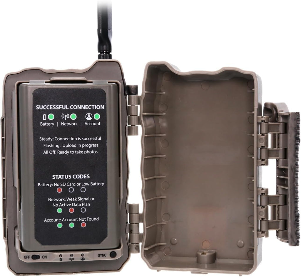 Deceptor MAX Dual Sim 40MP Photo & 1440P QHD Video No-Glo LED Hunting Cellular Trail Camera, Available on AT&T &