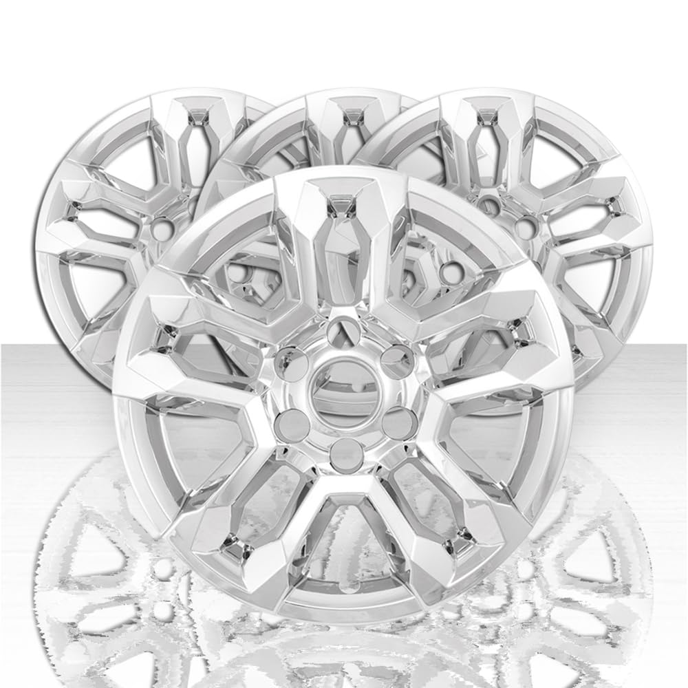 4pc 18" 5 Split Spoke Snap-On Wheel Skins for Silverado 1500 RST 22-26