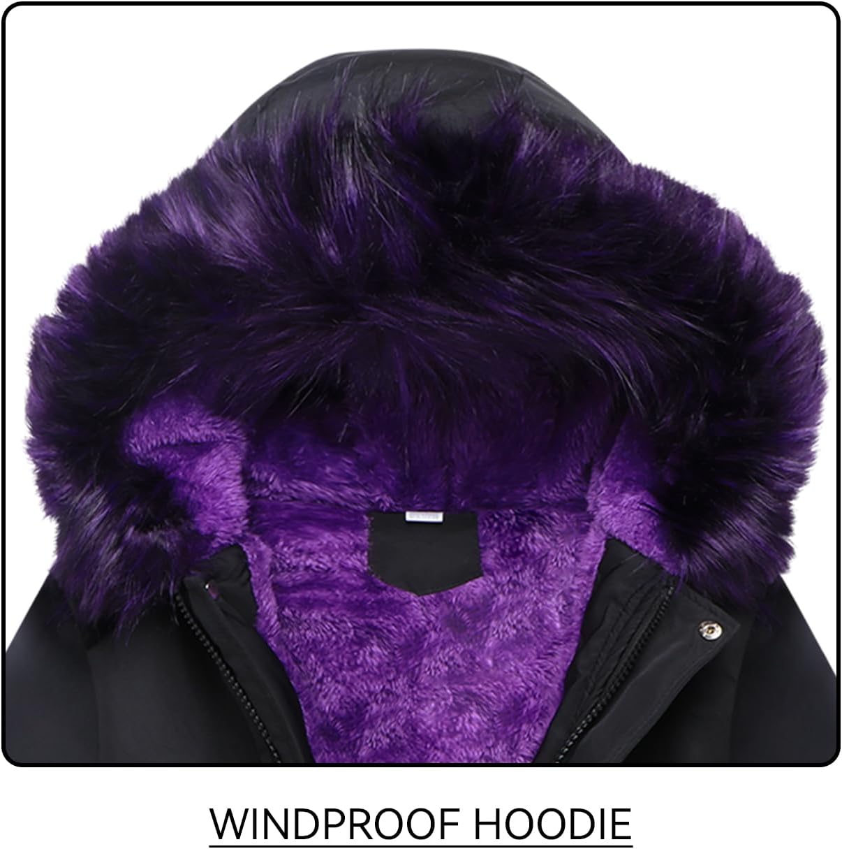 Girls Winter Coats Heavyweight Padded Puffer Jacket Parka Clothing | Water-resistant polyester shell, plush