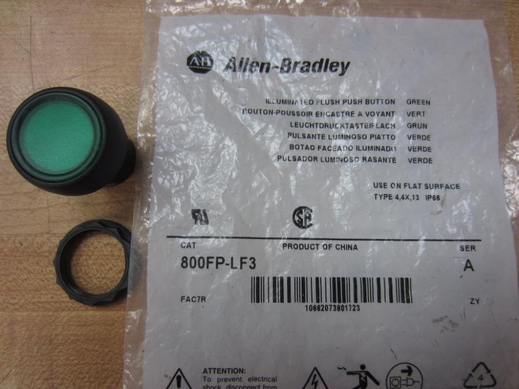 ALLEN BRADLEY 800FP-LF3 PUSHBUTTON