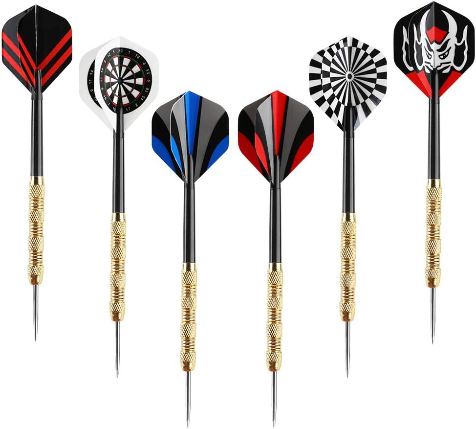 Metal Tip Darts, Steel Tip Darts, 14 Grams Professional Metal Darts, Darts Metal Tip Set, Metal Darts for Dartboard