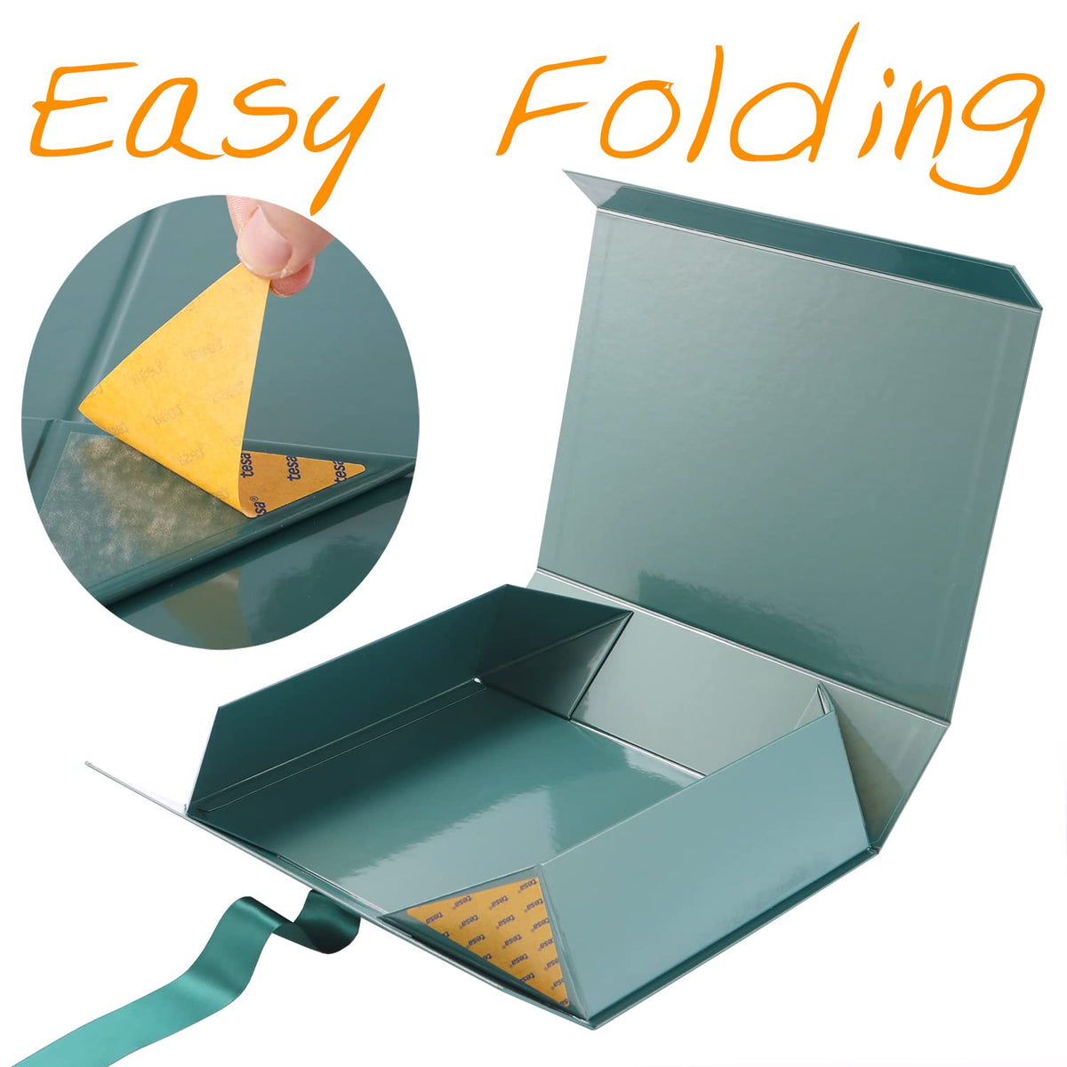 6 Large Gift Boxes with Lids for Presents 13x9.7x3.4 Inches