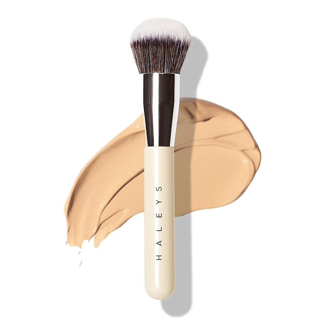 Beauty Kabuki Foundation Brush For Applying Powder, Foundation, Bronzer, Blush, and Mineral Make up, Soft Bristles