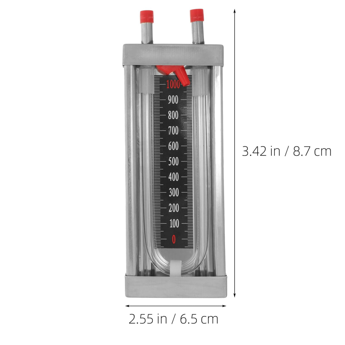 SOLUSTRE U-Shaped Pressure Gauge High Accuracy Manometer Water Column Manometer Sensor Supply