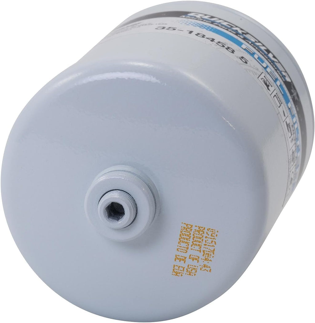 Quicksilver 18458Q4 10-Micron Fuel Filter Kit with Water Sensor for Mercury