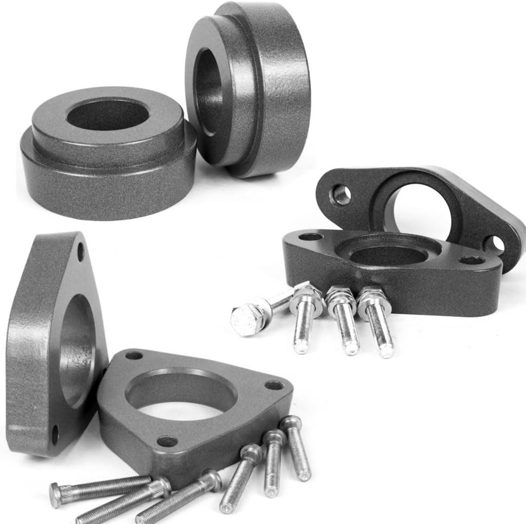 Car Spacers Leveling Lift Kit Compatible with Hyundai Fits AVANTE, (IV), HD, 2006-2011, ELANTRA, (IV), HD/J4, 2006-2011, I30, (I), FD, 2007-2012 (Aluminum, 1.2" 30mm)