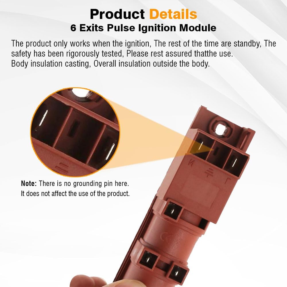 DST2010-S861 6 Exits Pulse Igniter for GE Gas Range AP5986240 PS11725181