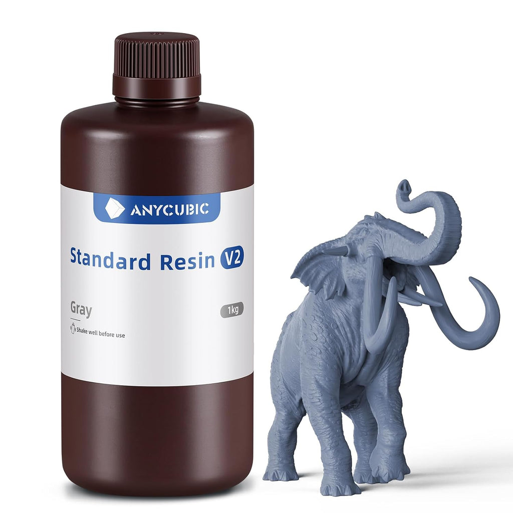 Wash and Cure 3.0 + ANYCUBIC Standard Resin V2 Grey 1kg 3D Printer Resin