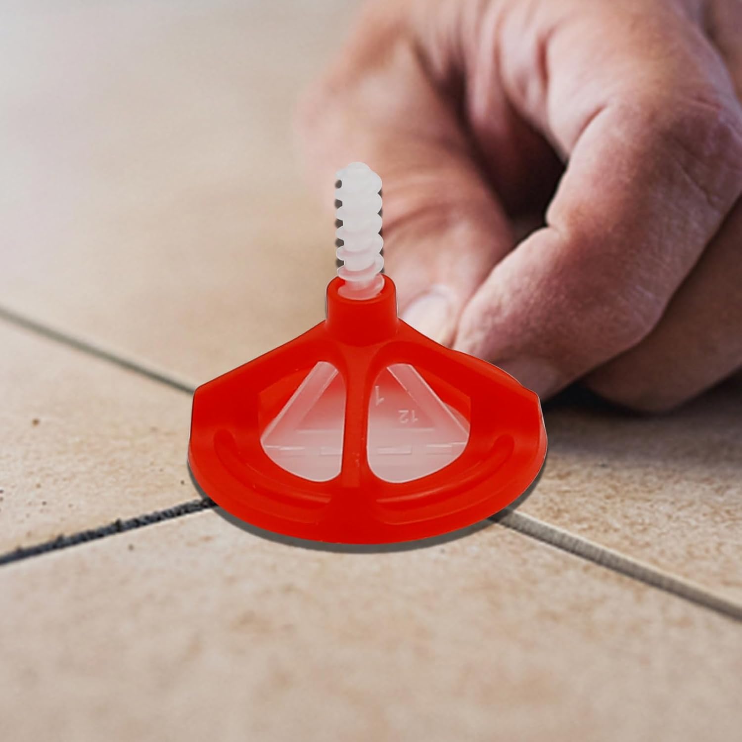 1/8 Tile Leveling System Spiral Tile Spacers Leveling System Tile Anti-Loosening and Spacing System Kit (1/8"-300pcs