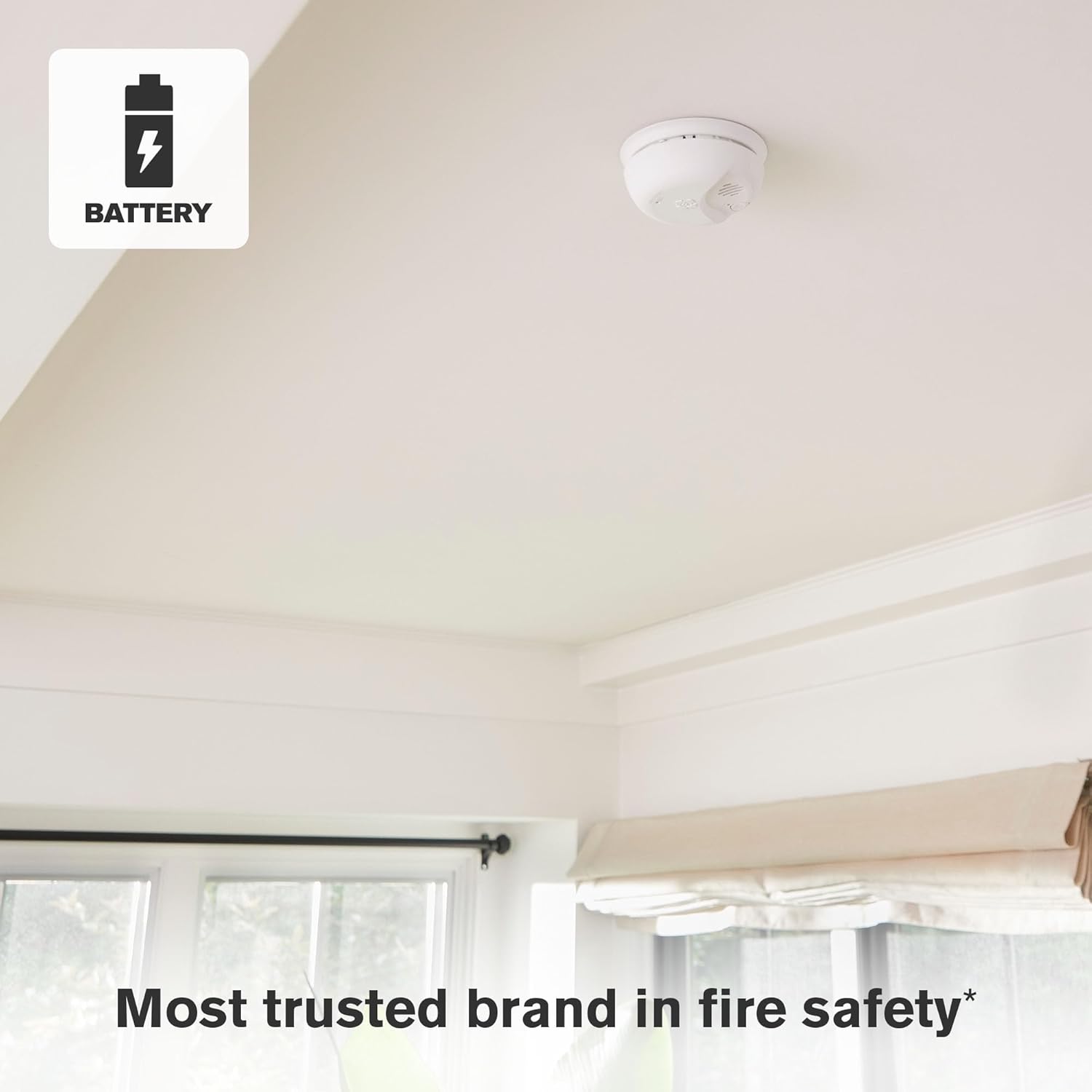 SMICO110, 10-Year Battery Combination Smoke & Carbon Monoxide Alarm, 1-Pack