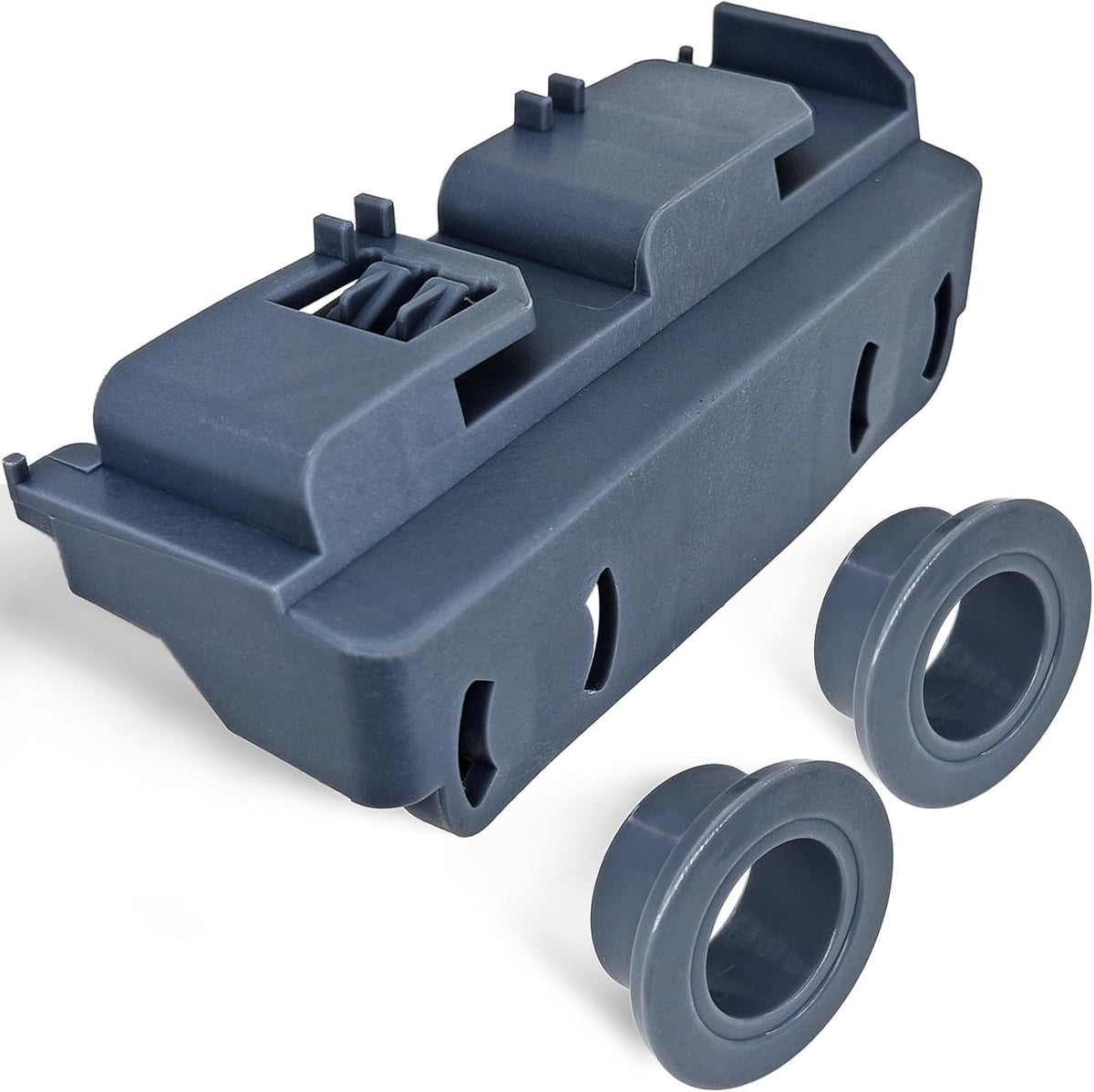 WD28X27241 Dishwasher Lower Rack Carrier and Roller Kit for GE Dishwasher Lower Rack Wheels Assembly WD12X10438, WD12X10439, WD12X10446, WD12X10447, WD12X22656, WD12X22657 (1Pcs)
