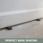 Left Side BaseAce Baseboard Spacer Tool for Consistent Trim Spacing