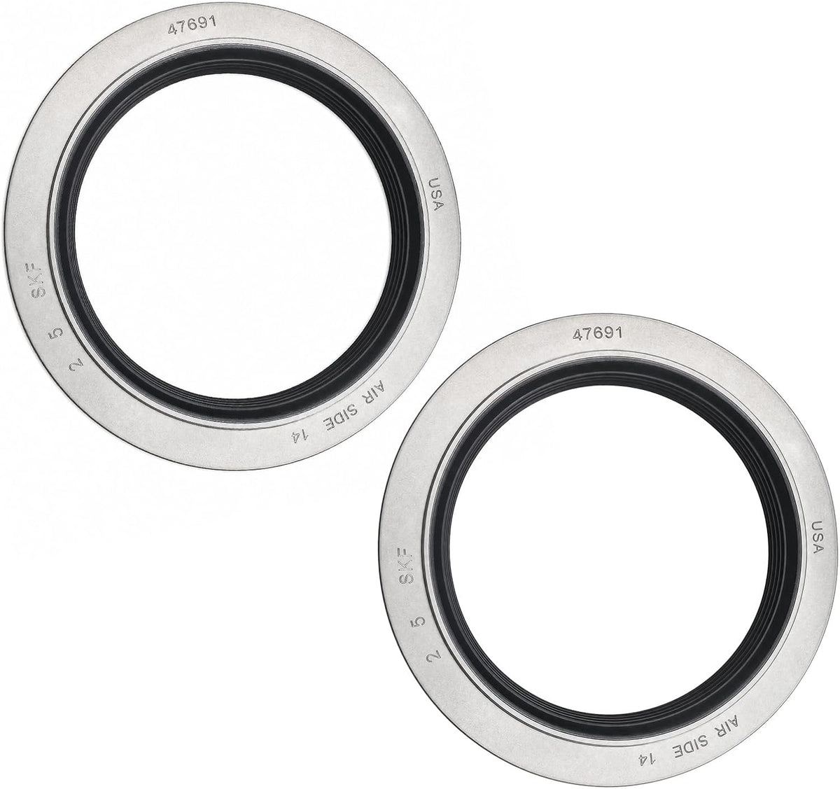 2-Pack QUCpona 47691 Wheel Seal