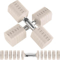 30.8LB Adjustable Dumbbell Set, Hand Weights Set for Home Gym | Each Adjustable Weight Dumbbell with 6 Levels