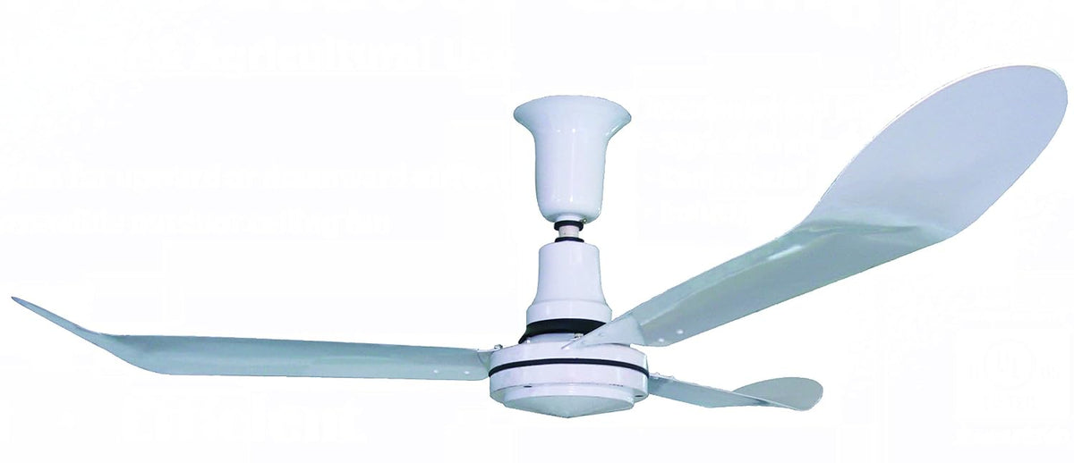 J&D Manufacturing CF60A Premium Indoor/Outdoor UL507 Ceiling Fan, 60"