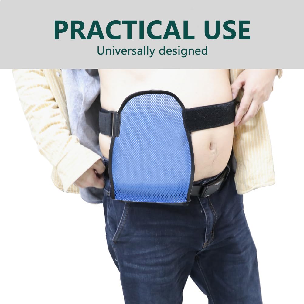 Ostomy Bag Covers,Waterproof Portable Colostomy Bag Covers with Adjustable Elastic Fixation Band,Universal Ostomy