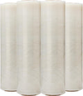 Clear 90 Gauge Stretch Wrap 18''X1500' Per Roll-4 Rolls Included