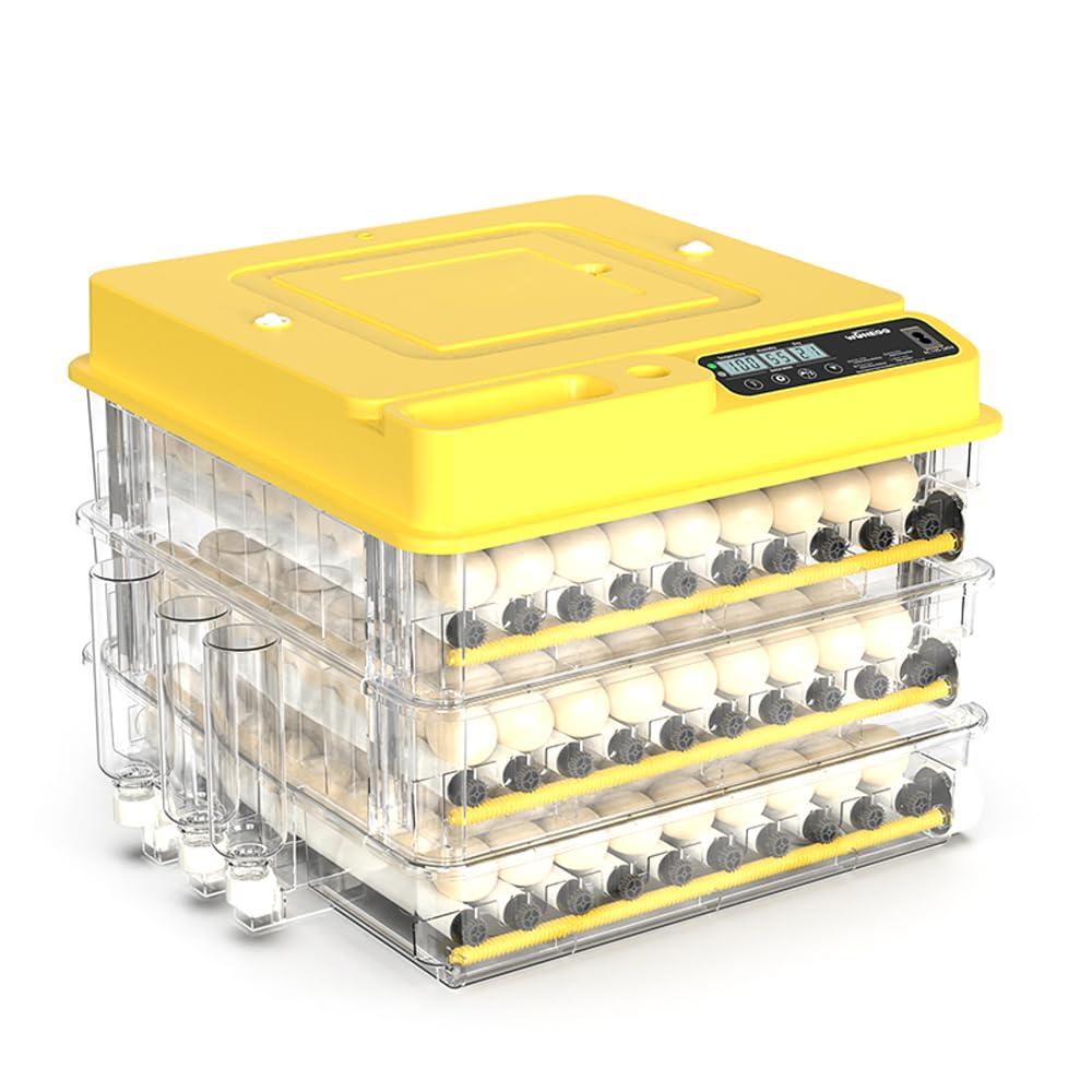 216 Egg Incubator for Hatching Eggs, Fully Automatic Egg Incubator with Auto Temp/Water/Turning, for Chicken Duck