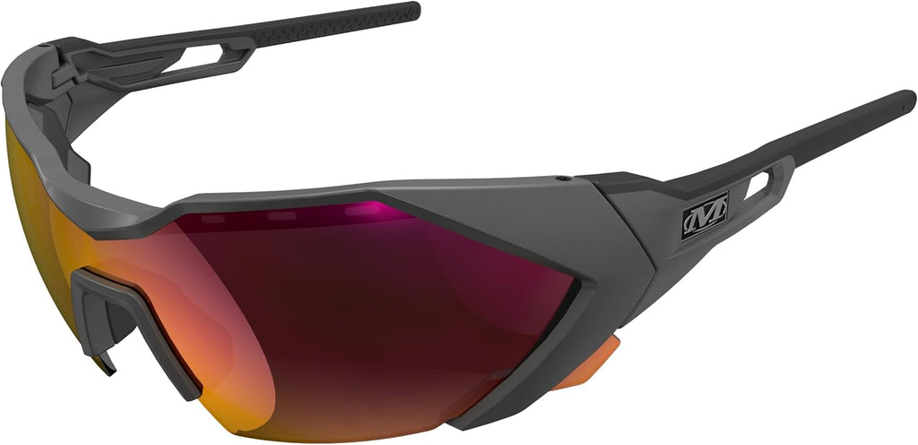 : Vision Type-E Safety Glasses with Advanced Anti Fog, Scratch Resistant, Black Half Framed Protective Eyewear
