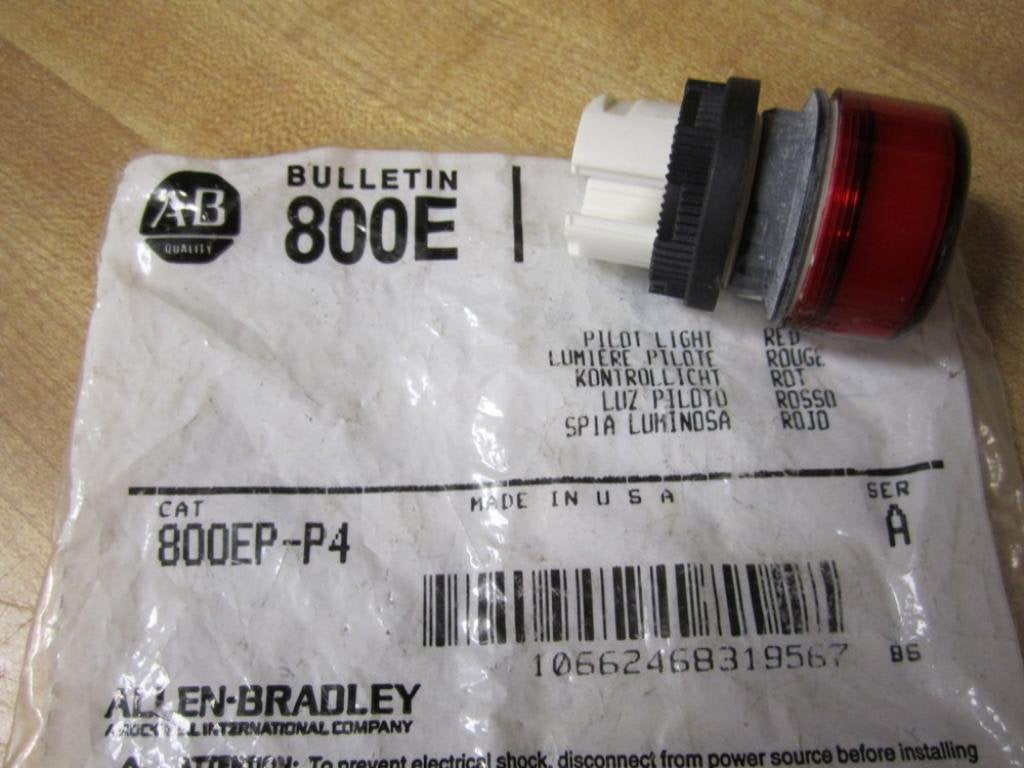 Allen Bradley 800EP-P4 Pilot Light 800EPP4 Series A Red