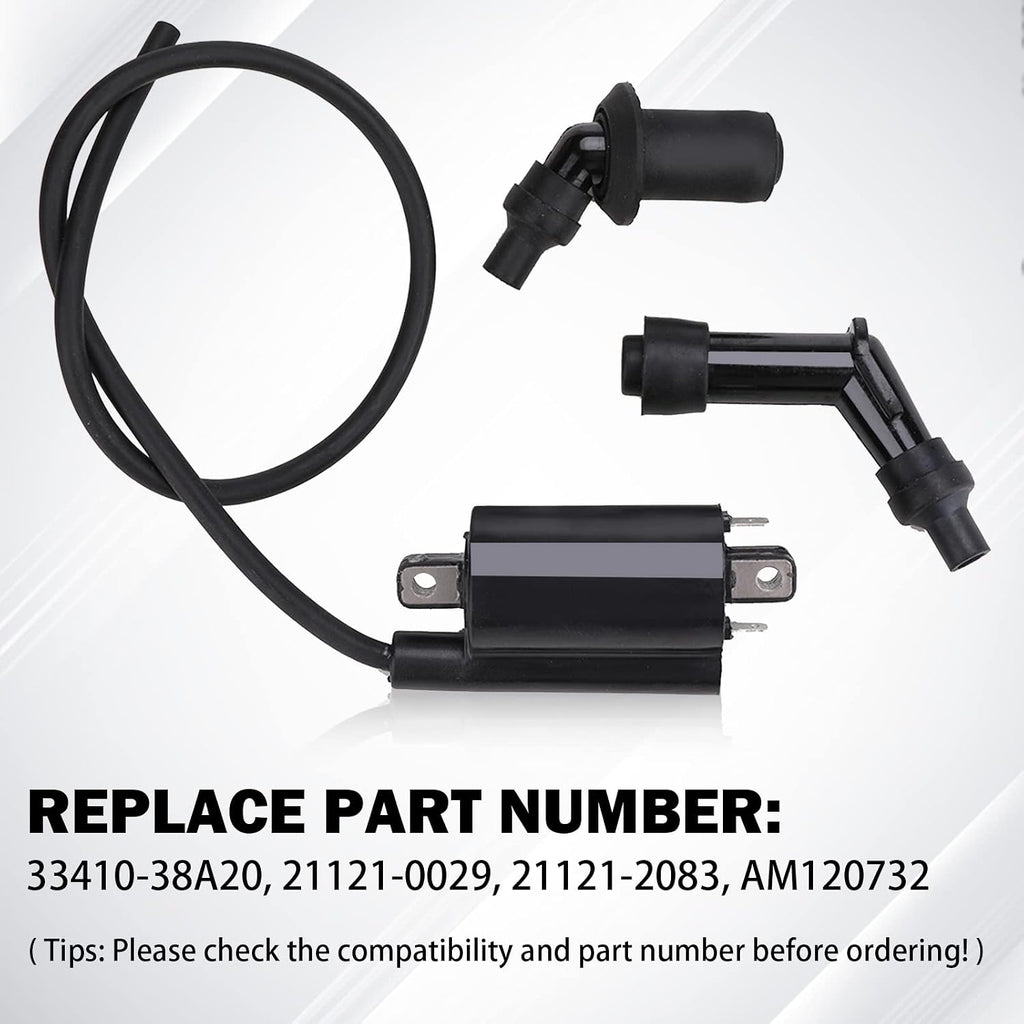 KanSmart Ignition Coil for Kawasaki Mule 3010 4010 2510 2500 2520 3000 3020
