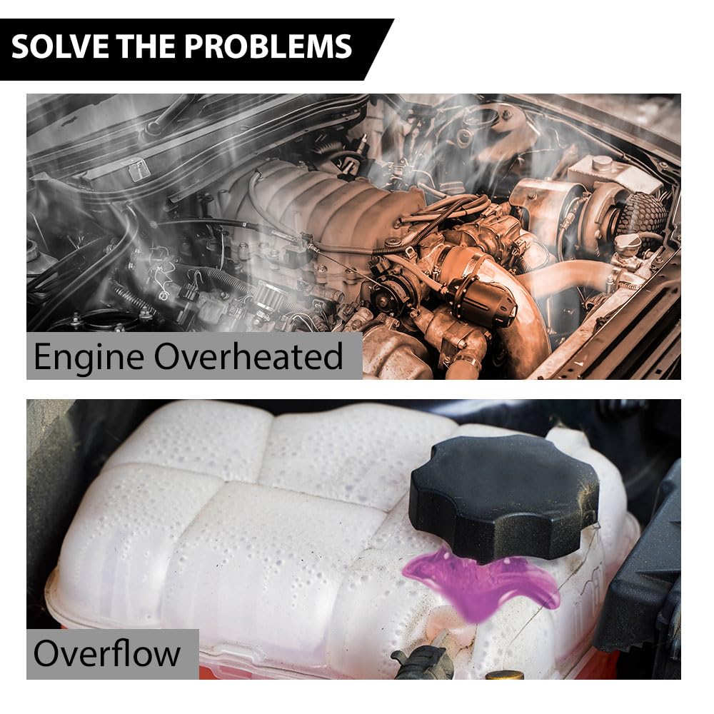 G-PLUS Overflow Radiator Tank Coolant Bottle Fit GM Full Size Trucks