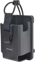 Portable TPU Radio Holster w/MOLLE Belt Clip for Belt, Vest, or Pack, Two Ways Radio Pouch with Quick Release Buckle