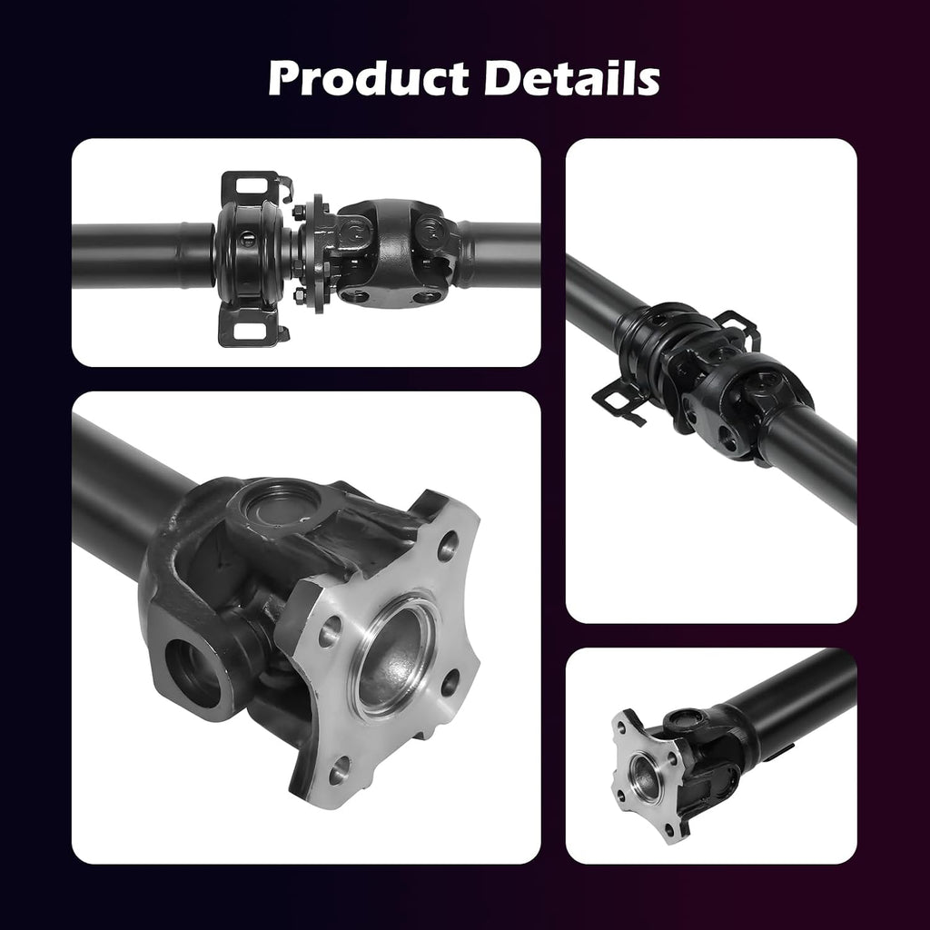 37100-3D230 Rear Drive Shaft for Toyota Tacoma 4WD 1996-2004 - Compatible with 2.7L Manual & 3.4L Automatic Transmission - Replaces 37100-3D240