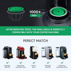 Silicone Lids for Nespresso Vertuo Pods,5